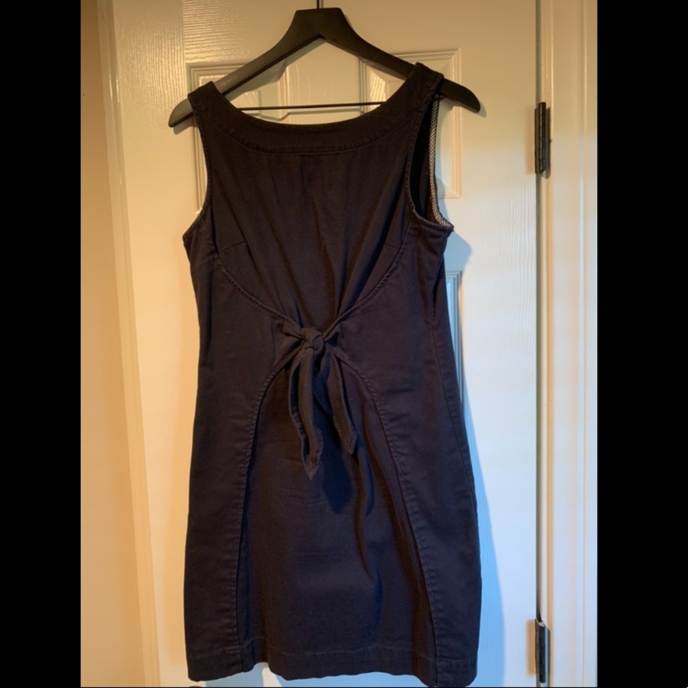 Anthropologie Tie Front Dress
